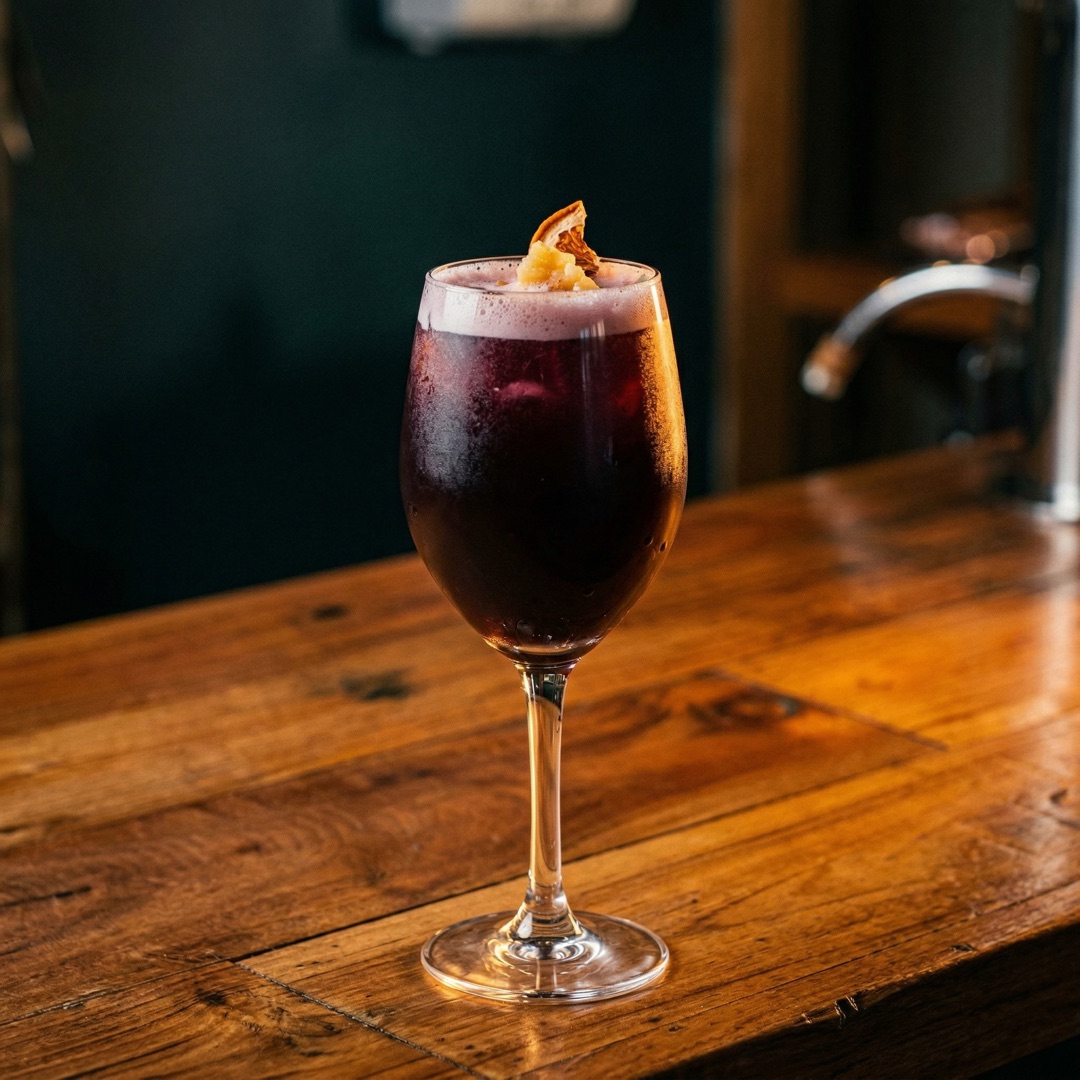 Chicha morada en la barra