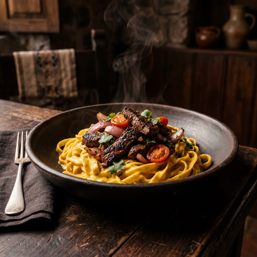 Fetuccini Huancaína